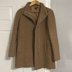 Wool coat, oversized fit